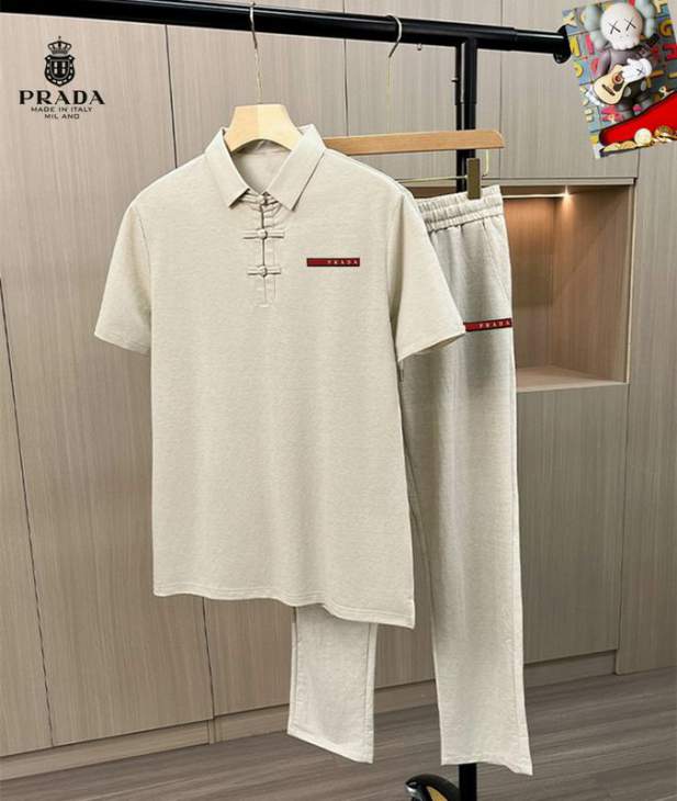 Picture of Prada Shirt Pant Suits _SKUPradaM-3XL25tr29224337